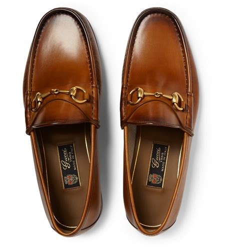 gucci horsebit loafer brown